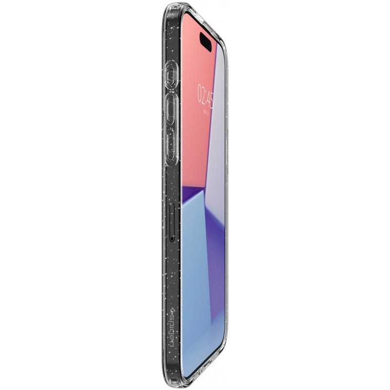 Spigen Чохол для Apple iPhone 15 Pro Liquid Crystal Glitter, Crystal Quartz