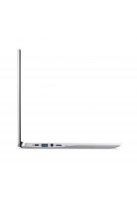 Acer Ноутбук Chromebook CB314-3HT 14" FHD IPS Touch, Intel C N4500, 8GB, F128GB, UMA, ChromeOS, сріблястий