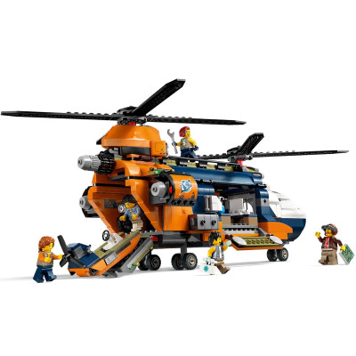 LEGO Конструктор City Вертоліт у базовому таборі для дослідження джунглів