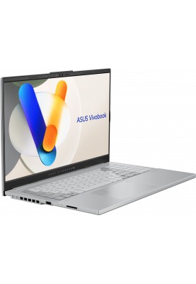 ASUS Ноутбук Vivobook Pro 15 N6506MV-MA022 15.6" 3K OLED, Intel Ultra 7 155H, 16GB, F1TB, NVD4060-8, NoOS, Сріблястий