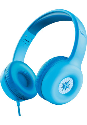 Trust Навушники Nouna Headphones mini-jack, Mic, Синій