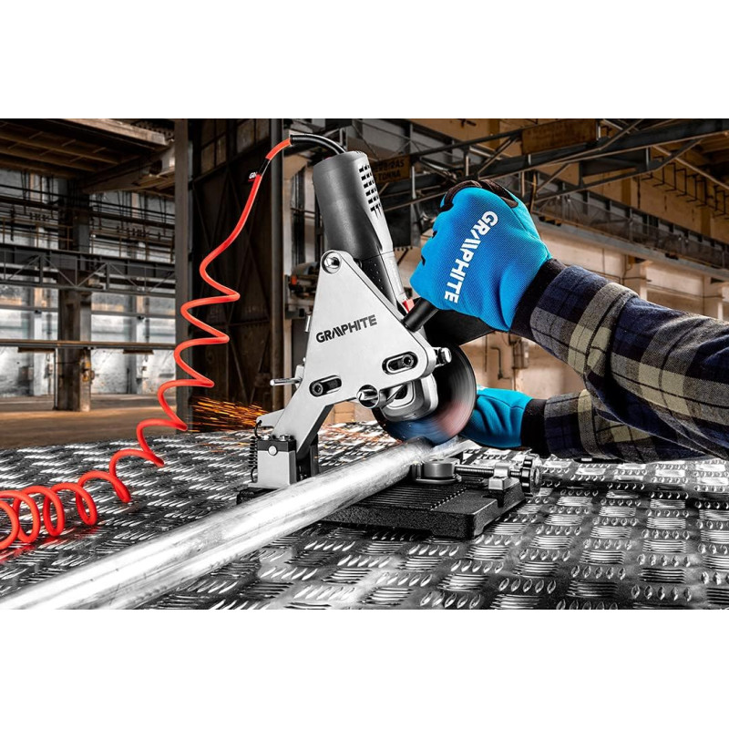 Graphite Шліфмашина кутова 125мм 900Вт 12000об·хв 1.8кг