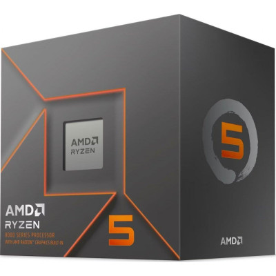 AMD Центральний процесор Ryzen 5 8500G 6C/12T 3.5/5.0GHz Boost 16Mb Radeon Graphics AM5 65W Wraith Stealth cooler Box
