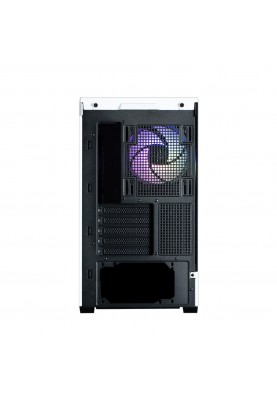 Zalman Корпус P30 без БР, 1xUSB3.0, 1xUSBType-C, 3x120мм ARGB, VGA 420мм, LCS ready, TG Side Panel, mATX, чорний/білий