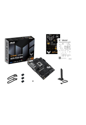 ASUS Материнська плата TUF GAMING X870-PLUS WIFI sAM5 X870 4xDDR5 M.2 HDMI WiFi BT ATX