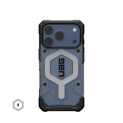UAG Чохол для iPhone 17, Pathfinder Clear MagSafe, Ice/Silver