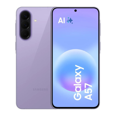 Samsung Смартфон Galaxy A57 5G (A576) 6.7" 8/128ГБ, 2SIM, 5000мА•год, фіолетовий
