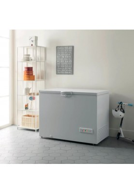 Indesit Морозильна скриня 92x140,5x70, 390л, А+, ST, білий