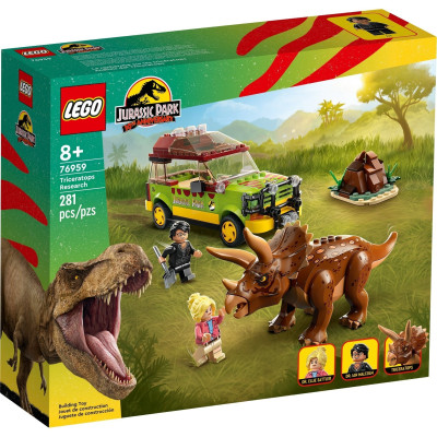 LEGO Конструктор Jurassic Park Дослідження трицератопсів