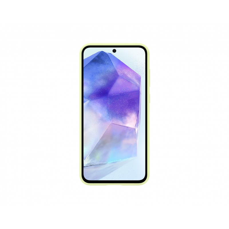 Samsung Чохол для Galaxy A55 (A556), Silicone Case, зелений світлий