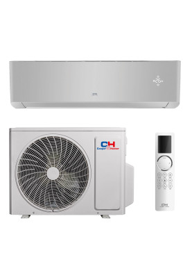 Cooper&Hunter Кондиціонер Supreme Continental 35м2 інвертор 12000BTU 3.53кВт A+++/A+++ -25°С Wi-Fi R32 сріблястий
