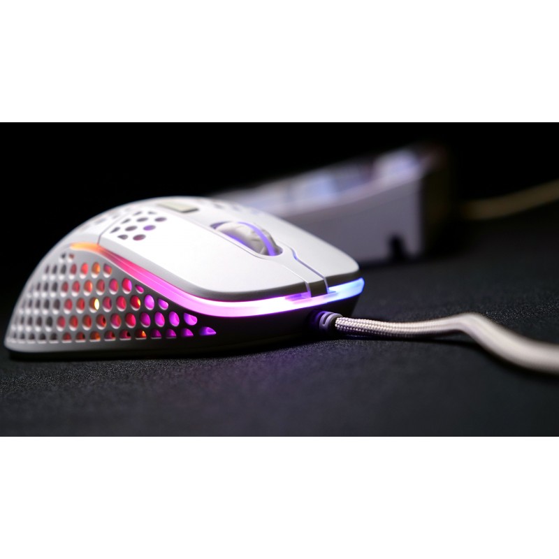 Cherry Xtrfy Миша ігрова M4 RGB USB White