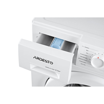 ARDESTO Пральна машина фронтальна, 6кг, 1000, А++, 45см, білий