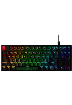 HyperX Клавіатура Alloy Origins Core PBT Aqua USB RGB ENG/RU Black