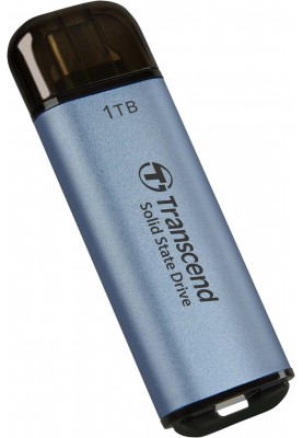 Transcend Портативний SSD 1TB USB 3.1 Gen 2 Type-C ESD300 Blue