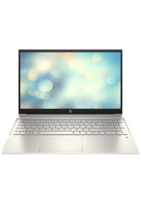 HP Ноутбук Pavilion 15-eh1127ua 15.6" FHD IPS AG, AMD R7-5700U, 16GB, F1024GB, UMA, Win11, золотистий