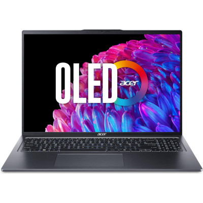 Acer Ноутбук Swift Go 16 SFG16-72 16" 3.2K OLED, Intel U5-125H, 16GB, F512GB, UMA, Lin, сірий