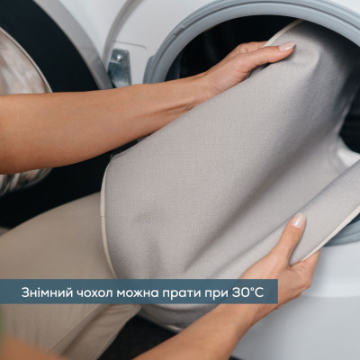 Beurer Массажна подушка для плечей, шиї, спини, ніг, літій- йонний акум., змінний чохол, сірий