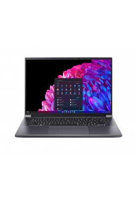 Acer Ноутбук Swift X SFX14-72G 14.5" 2.8K OLED, Intel U7-155H, 32GB, F1TB, NVD4060-8, Win11, сірий