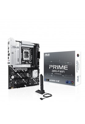 ASUS Материнська плата PRIME Z890-P WIFI s1851 Z890 4xDDR5 M.2 HDMI DP Wi-Fi ATX