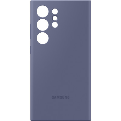 Samsung Чохол для Galaxy S24 Ultra (S928), Silicone Case, фіолетовий