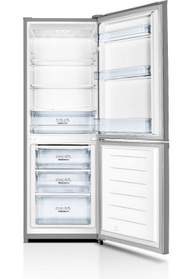 Gorenje Холодильник з нижн. мороз. камерою, 161х55х56см, 2 двері, 160(78)л, А+, механіч. упр. , Зона св-ті, сірий