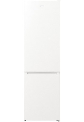 Gorenje Холодильник з нижн. мороз. камерою, 200х60х60см, 2 двері, 235(96)л, А++, NoFrost+, Зона св-ті, білий