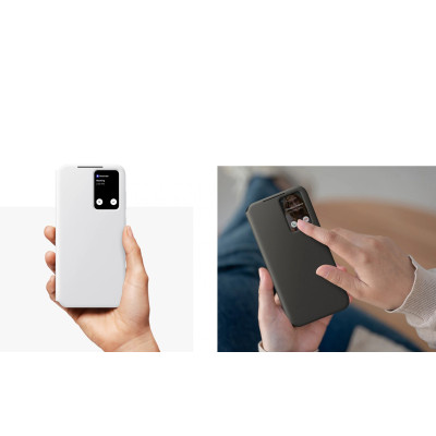Samsung Чохол для Galaxy S24 FE (S721), Smart View Wallet Case, чорний