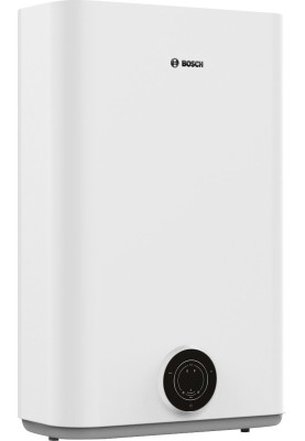 Bosch Водонагрівач електр. плоский слім Tronic 3500, 100л, 1.5кВт, ун. монтаж, електр. кер-ня, B, білий