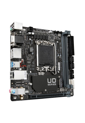 Gigabyte Материнська плата H610I DDR4 s1700 H610 2xDDR4 M.2 HDMI D-Sub mITX