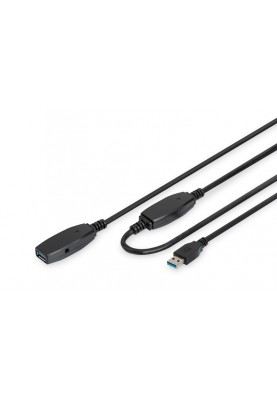 Digitus Подовжувачь USB 3.0 Active Cable, A/M-A/F, 20 m