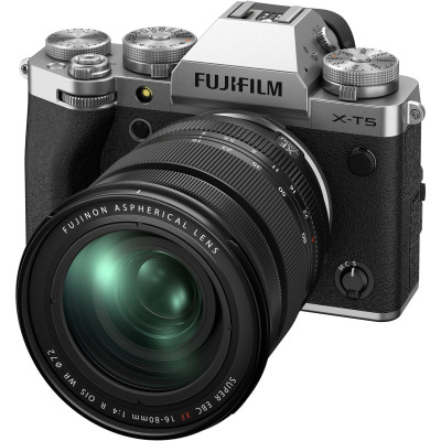 Fujifilm Цифрова фотокамера X-T5 + XF 16-80 F4 Kit Silver