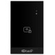 BAS-IP Зчитувач CR-02BD, Mifare, Bluetooth, NFC, безконтактна картка, чорний