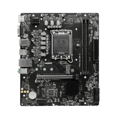 MSI Материнська плата PRO H610M-E s1700 H610 2xDDR5 M.2 HDMI DSub mATX