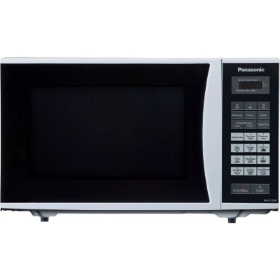 Panasonic Мікрохвильова піч 25л, 800Вт, дисплей, білий NN-GT352WZPE