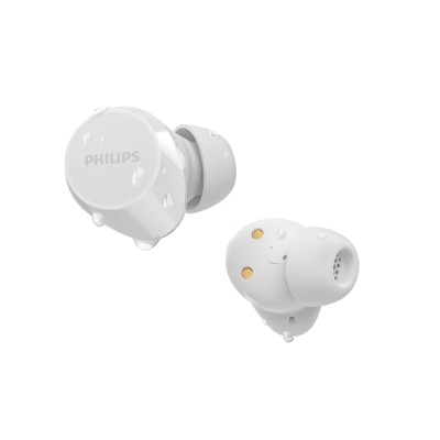 Philips Навушники TWS TAT1209 BT 5.3, IPX4, SBC, Touch control, Білий Philips Навушники TWS TAT1209 BT 5.3, IPX4, SBC, Touch control, Білий