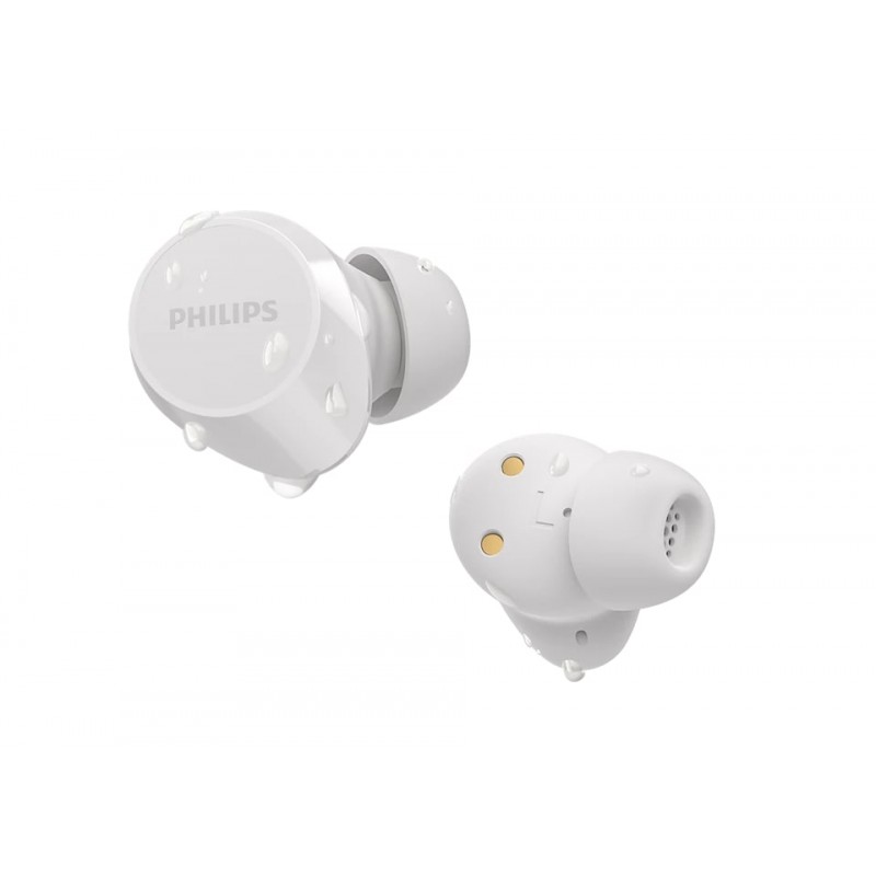 Philips Навушники TWS TAT1209 BT 5.3, IPX4, SBC, Touch control, Білий