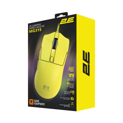 2E Gaming Миша 2E GAMING MG315, USB-A, жовтий 2E Gaming Миша 2E GAMING MG315, USB-A, жовтий
