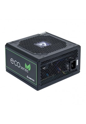 Chieftec Блок живлення Eco (700W), >85%, 120мм, 1xMB 24pin(20+4), 1xCPU 8pin(4+4), 2xMolex, 6xSATA, 2xPCIe 8pin(6+2)