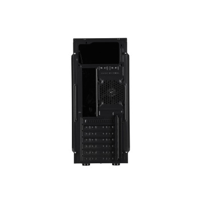 2E Корпус Alfa E130 без БЖ 2xUSB3.0, 1xUSB2.0, 1x80мм, VGA 320мм, ATX, чорний