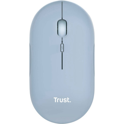 Trust Миша Puck Rechargeable Ultra-Thin BT WL Silent Blue