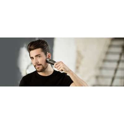 Remington Тример Beard Boss Pro, для бороди і вусів, акум., титан.напил., чорний