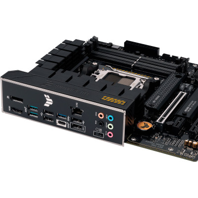 ASUS Материнська плата TUF GAMING B650M-PLUS sAM5 B650 4xDDR5 M.2 HDMI DP mATX