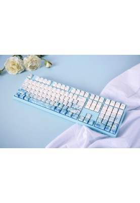 Varmilo Клавіатура механічна MA108 Jasmine 108Key, EC V2 Ivy, USB-A, EN, White Led