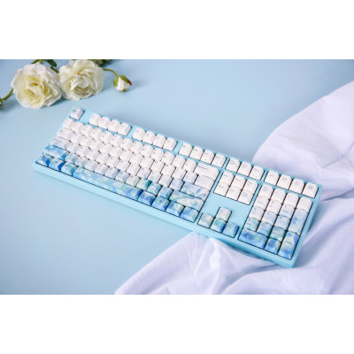 Varmilo Клавіатура механічна MA108 Jasmine 108Key, EC V2 Ivy, USB-A, EN, White Led