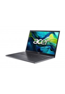 Acer Ноутбук Aspire 17 A17-51M 17.3" FHD IPS, Intel 7-150U, 16GB, F512GB, UMA, Lin, сірий