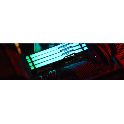 Kingston Пам'ять ПК Kingston DDR5 64GB KIT (32GBx2) 6000 FURY Beast RGB