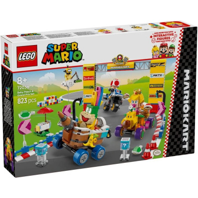 LEGO Конструктор LEGO Super Mario Mario Kart - Baby Peach & Grand Prix. Набір
