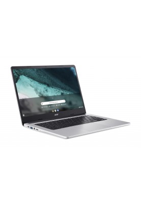 Acer Ноутбук Chromebook CB314-3H 14" FHD IPS, Intel C N4500, 4GB, F128GB, UMA, ChromeOS, сріблястий