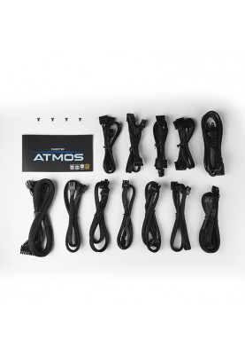 Chieftec Блок живлення Atmos (850W), >90%, 80+ Gold, 135мм FDB, 1xMB 24pin(20+4), 2xCPU 8pin(4+4), 4xMolex, 9xSATA, 2xPCIe 8pin(6+2), 1xPCIe GEN5 16pin, Fully Modular